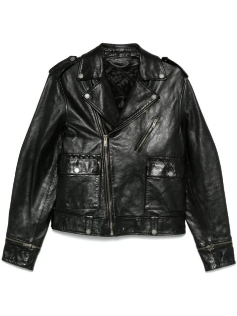 Golden Goose Golden Goose Men `Journey` Leather Jacket