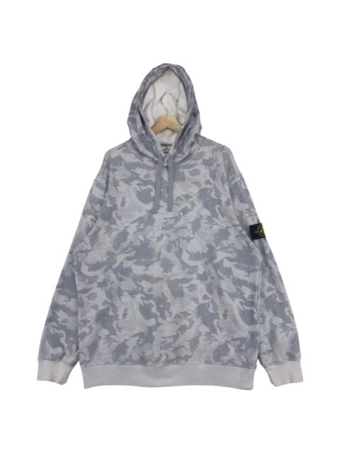 Stone Island Stone island Camo Smokey Print Hoodie Sweatshirts