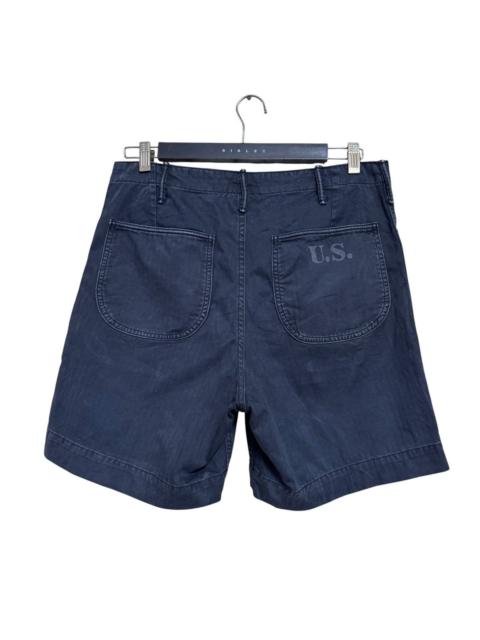 Other Designers RRL Ralph Lauren - RRL Herringbone Short Pants US Army