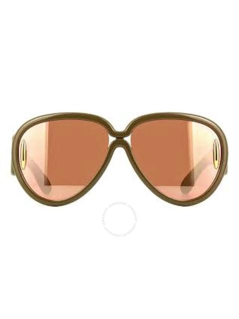 Loewe Loewe Smoke Mirror Oversized Ladies Sunglasses LW40132I 96C 65
