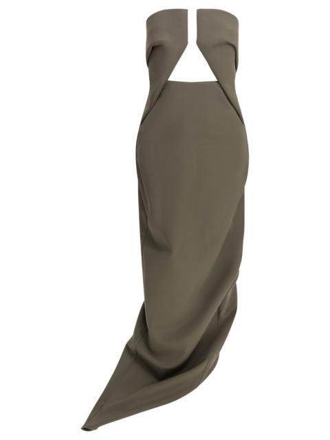 Rick Owens Rick Owens Prong Long Dress Grey Women