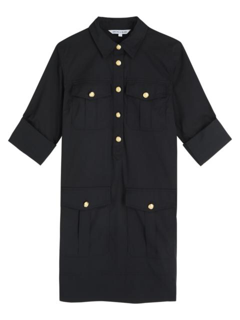 VERONICA BEARD Veronica Beard Saude Stretch-cotton Poplin Shirt Dress