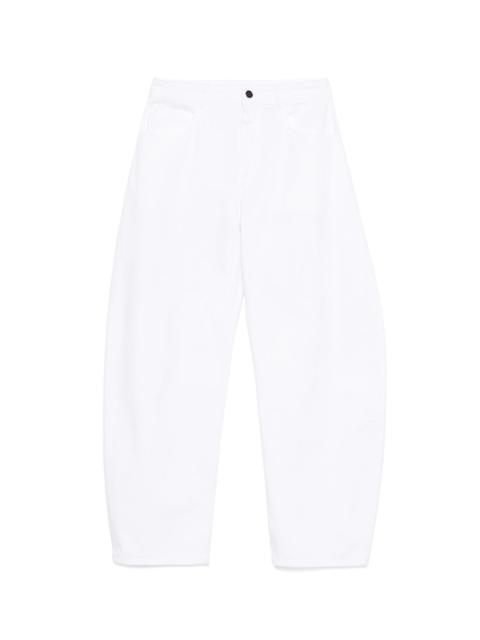 Alaïa Low Round denim jeans