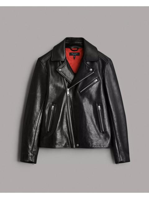 rag & bone $1395 Rag & Bone Buzz Leather Moto Jacket