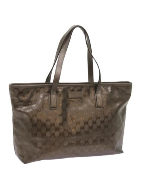 GUCCI GUCCI GG Implementation Tote Bag Bronze