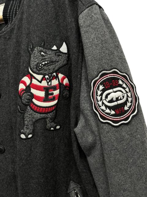 Other Designers 🦏 Vintage ECKO UNLTD. Iconic RHINO Wool Varsity Jacket