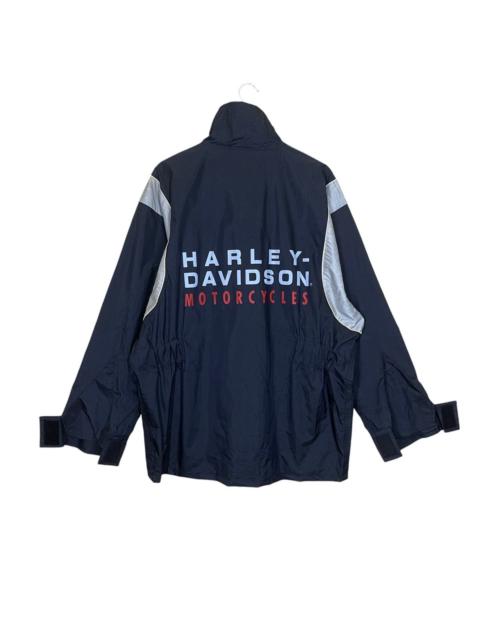 Other Designers Vintage 90s Harley Davidson Windbreaker Zipper Jacket