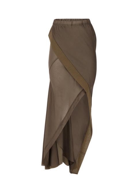 entire studios FLUID SKIRT DRIFTWOOD