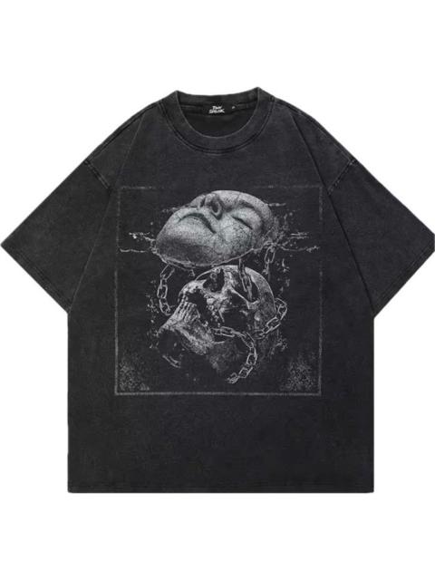Streetwear - Iron Lady Black T-Shirt Punk Gothic