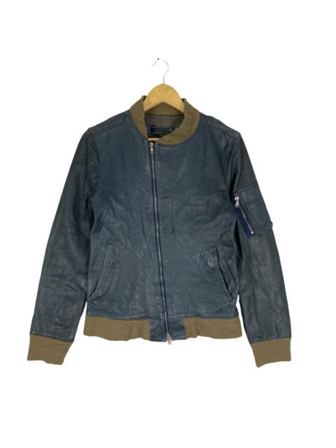 Other Designers Japanese Brand - ⚡️VARDE 77 AW2009 HORSE LEATHER ZIPPER JACKET