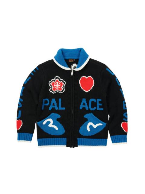 PALACE Palace x Evisu Cowichan Knit Black