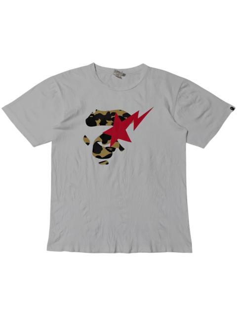 A BATHING APE® Bape 1st Camo Ape Face Sta T Shirt