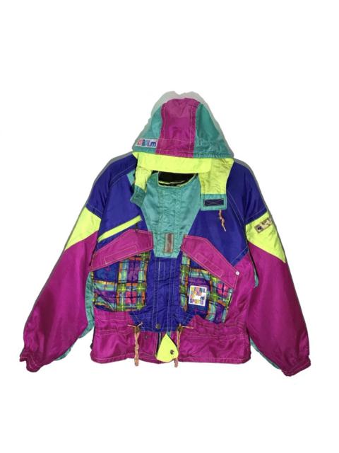 Other Designers Japanese Brand - Mistral Spirit Of Sports Multicolour Hooded Ski Jacket