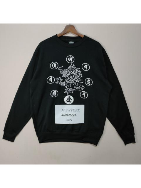 Other Designers Japanese Brand - Vintage Gold Experience dragon logo sweatshirt