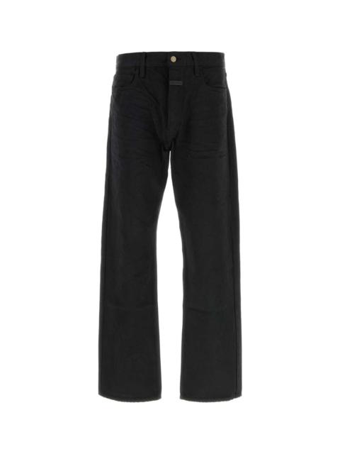Fear of God Black Denim Jeans