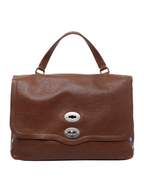 Other Designers Zanellato Medium Postina Tabacco Handbag