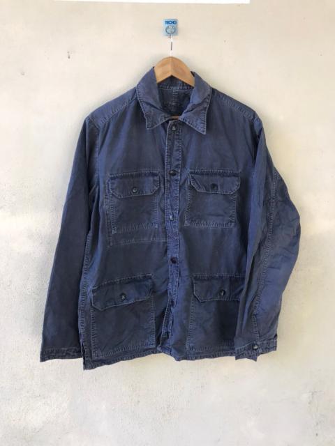 Other Designers Japanese Brand - Bartacks Worker Chore Jacket button on