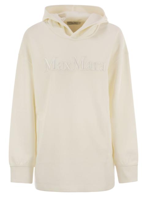 'S Max Mara S Maxmara Women Visiera - Sweatshirt Over In Cotton Jersey