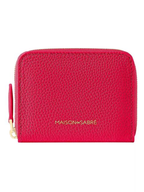MAISON de SABRÉ Small Leather Zip Wallet