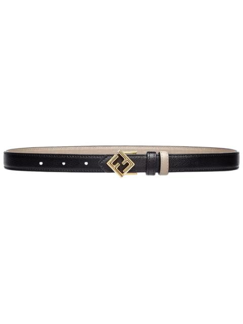 FENDI FF DIAMONDS REVERSIBLE LEATHER BELT