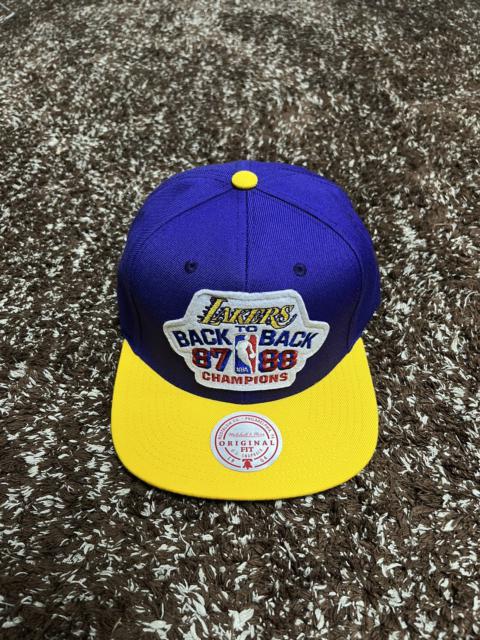Other Designers Mitchell & Ness - Mitchell Ness LA Lakers Purple Snapback Hats