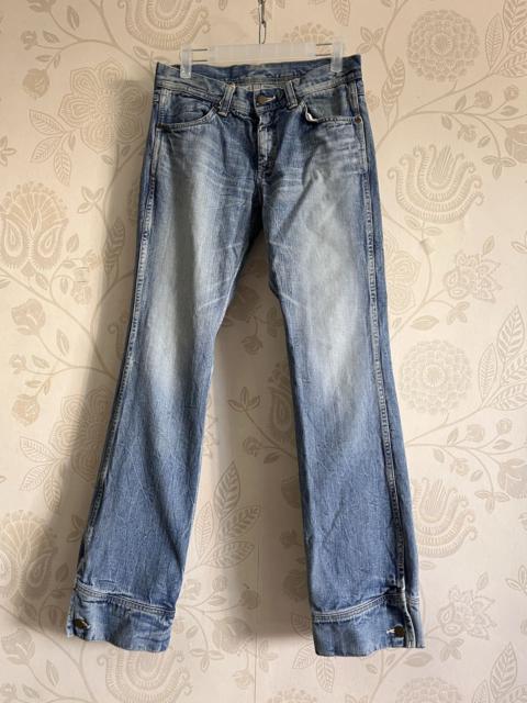 Lee 80s Denim Vintage Rare Buttons Leg