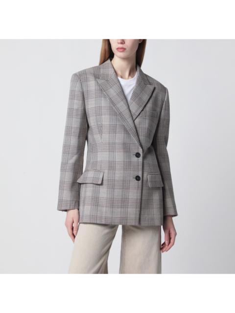 ANINE BING Anine Bing Asymmetric Prince Of Wales Jacket Women