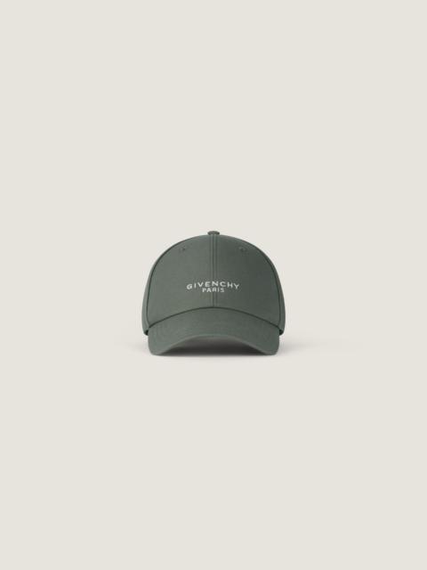 Givenchy GIVENCHY PARIS EMBROIDERED CAP IN COTTON