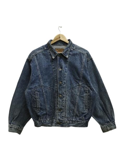 Other Designers Vintage 80s Wrangler Bomber Jacket Jeans