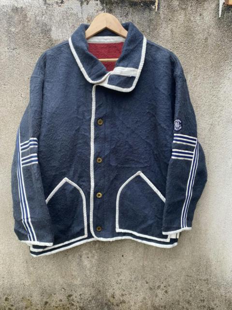 🔥 Rare Vintage Lupo Di Mare Sina Cova Fleece Jacket