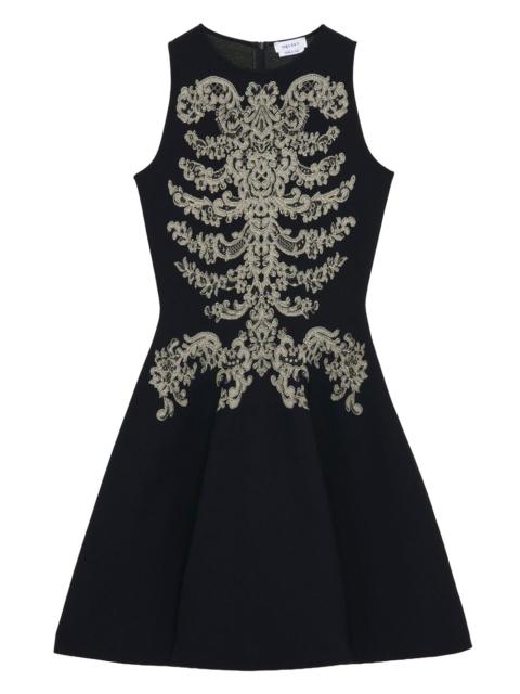 Alexander McQueen Jacq Vlm Mini Dress Women