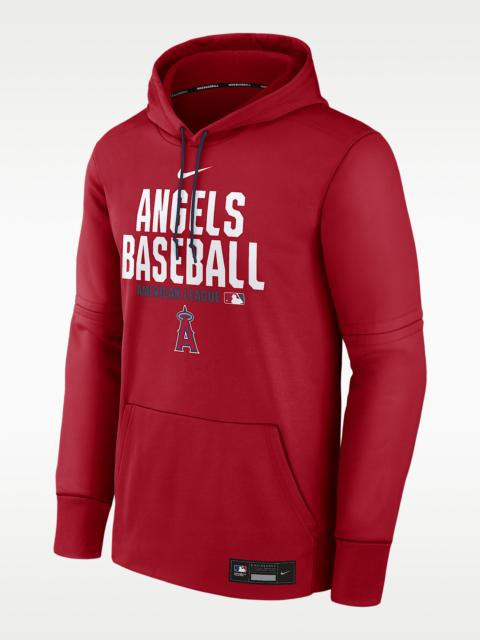 Nike Los Angeles Angels Authentic Collection Men's Nike Therma MLB Pullover Hoodie