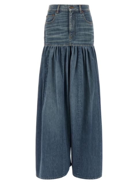 Chloé Chloé Women 'Balloon' Denim Skirt
