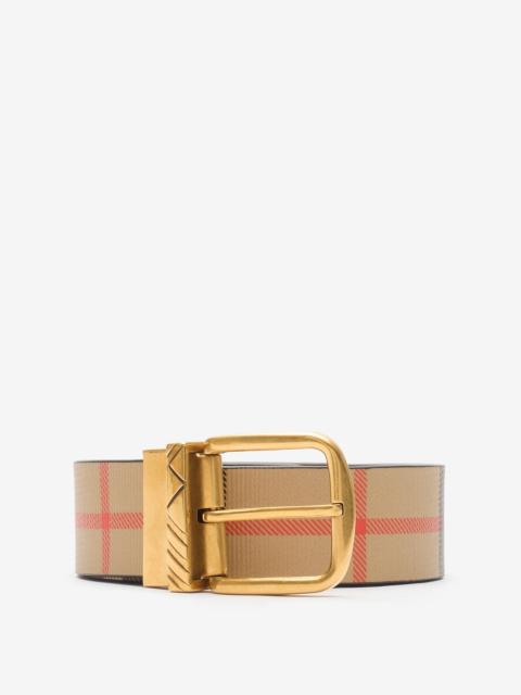 Burberry Reversible Check Pin Belt​
