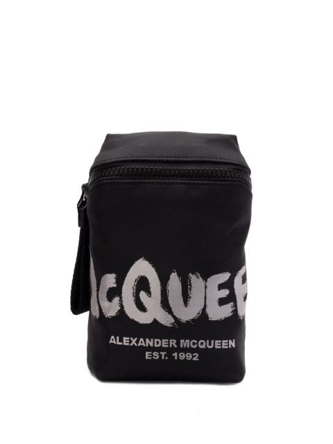 Alexander McQueen Alexander Mcqueen Men `Mcqueen Graffiti` Phone Holder