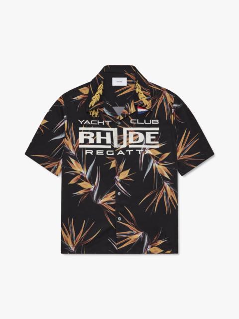 Rhude RHUDE REGATTA CLUB HAWAIIAN SHIRT