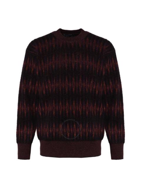 Emporio Armani Alpaca And Mohair Blend Jumper