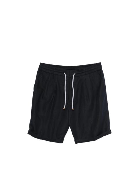 Brunello Cucinelli Brunello Cucinelli Blue Shorts - Bermuda Shorts Men