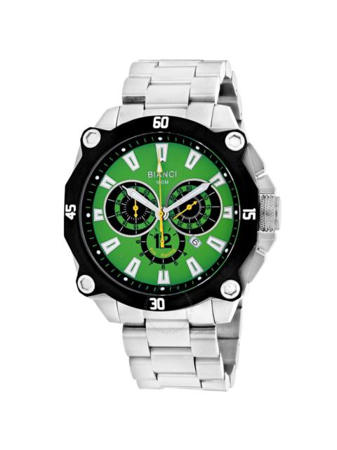 Other Designers Roberto Bianci Enzo Chronograph Quartz Green Dial Men's Watch RB71012