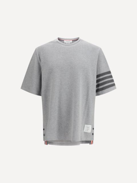 Thom Browne Textured cotton piqué T-shirt