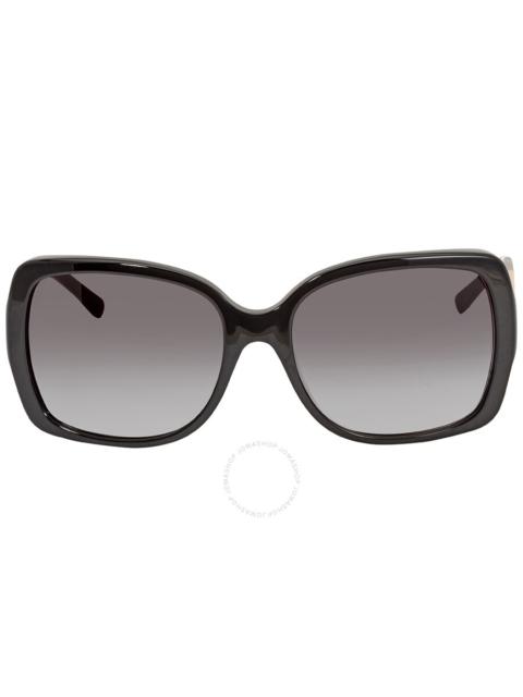 Burberry Burberry Grey Gradient Square Ladies Sunglasses BE4160 34338G 58