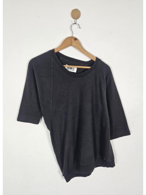 Maison Margiela MM6 Maison Margiela black asymmetrical shirt