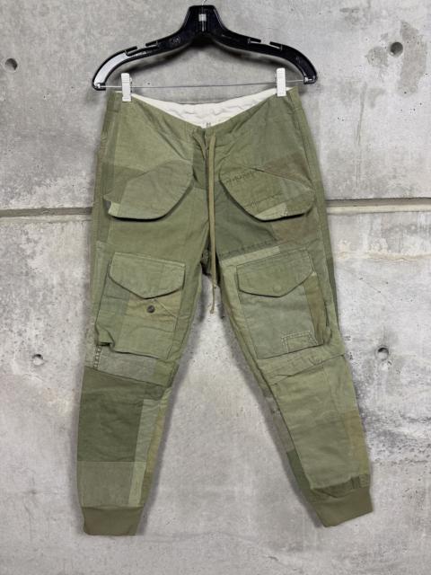 Greg Lauren Greg Lauren Patchwork Cargo Jogger Pants
