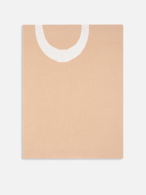 PINKO SCARF WITH PINKO LETTERING LOGO