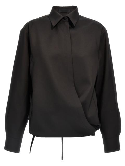 Valentino Valentino Garavani Women Valentino Techno Light Wool Shirt