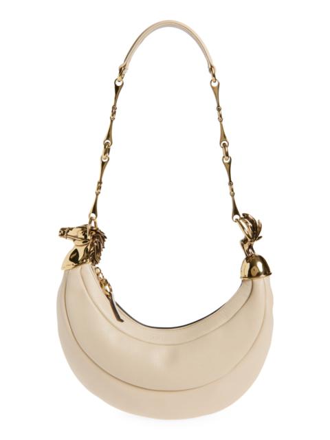 Chloé Chloé Chain Horse Leather Hobo Bag in Deep Ivory at Nordstrom
