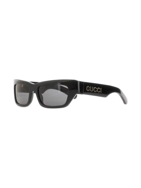 GUCCI Black Acetate Sunglasses