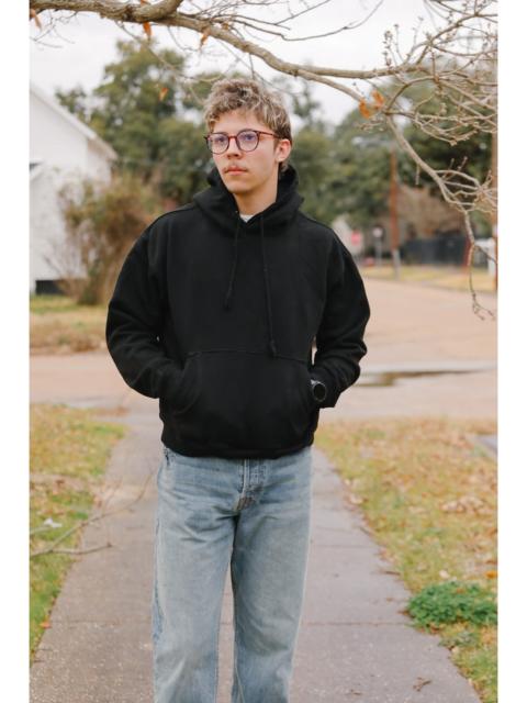 3sixteen 32OZ ULTRAWEIGHT PULLOVER HOODIE- BLACK