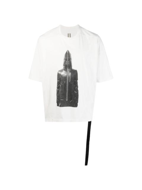illustration-print cotton T-shirt