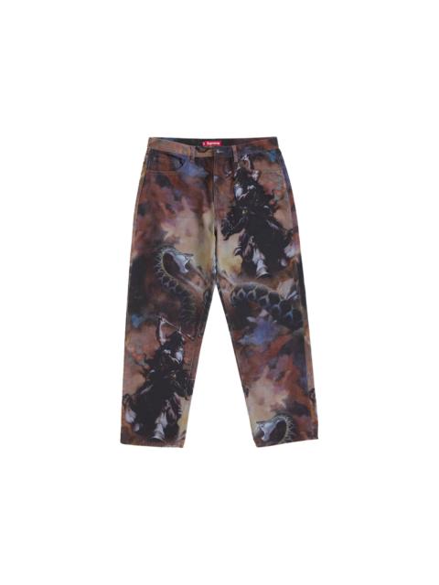 Supreme Supreme Frazetta Loose Fit Jean Multicolor